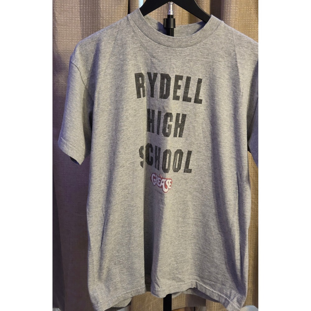 Stanley Desantis Grease Rydell High‎ School T-Shirt Men's Large Gray Travolta